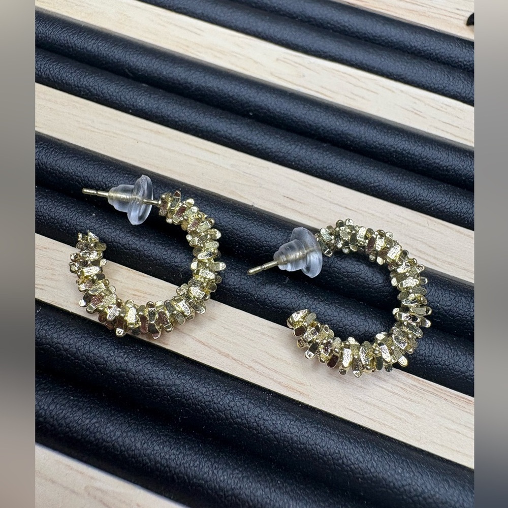 Elegant Gold Hoop Earrings